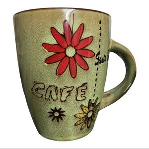 Unique Santa Barbara Mug - “Cafe” Message - Unique Mug